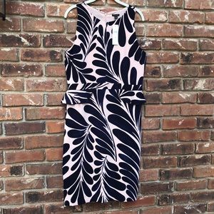 Ann Taylor Minie-Peplum sheath dress, never worn